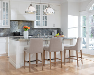 Rosine Counter Stool - perfect for modern counters | Image 2 | InSTYLE Home & Rugs