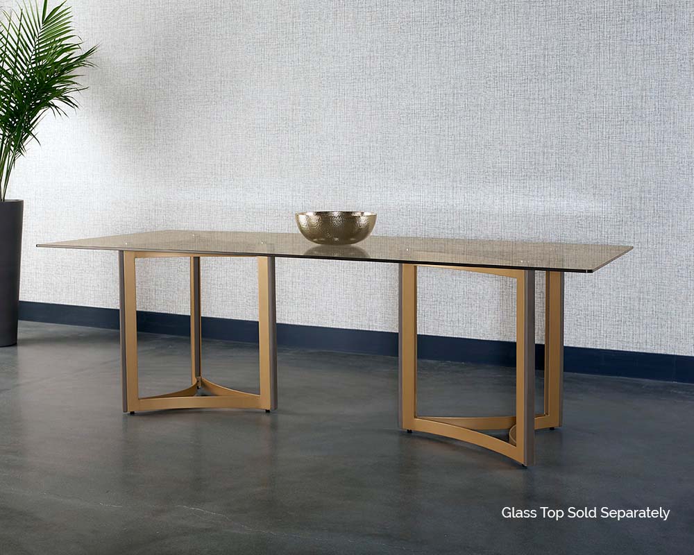 Glass Dining Table Top - perfect for family meals | Image 2 | InSTYLE Home & Rugs