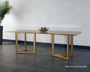 Glass Dining Table Top - perfect for family meals | Image 2 | InSTYLE Home & Rugs