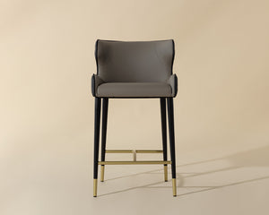 Gianni Counter Stool - perfect for modern counters | Image 3 | InSTYLE Home & Rugs