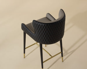 Gianni Counter Stool - perfect for modern counters | Image 6 | InSTYLE Home & Rugs