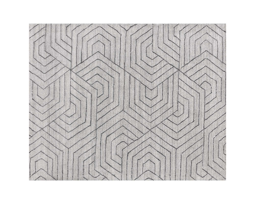 Mazey Hand-loomed Rug - soft rugs for cozy interiors | Image 1 | InSTYLE Home & Rugs