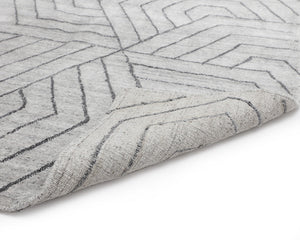 Mazey Hand-loomed Rug - soft rugs for cozy interiors | Image 5 | InSTYLE Home & Rugs