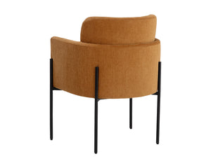 Richie Dining Armchair - elegant seating for dining areas | Image 5 | InSTYLE Home & Rugs