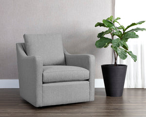 Brianna Swivel Lounge Chair - stylish lounge chairs for any room | Image 2 | InSTYLE Home & Rugs