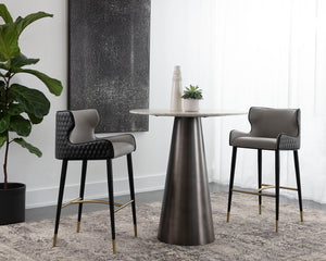 Gianni Barstool - trendy stools for bars and kitchens | Image 2 | InSTYLE Home & Rugs