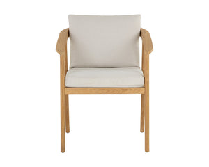 Coraline Dining Armchair - elegant seating for dining areas | Image 3 | InSTYLE Home & Rugs