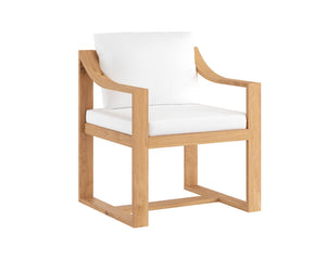 Tahiti Dining Armchair - elegant seating for dining areas | Image 1 | InSTYLE Home & Rugs