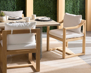 Tahiti Dining Armchair - elegant seating for dining areas | Image 2 | InSTYLE Home & Rugs