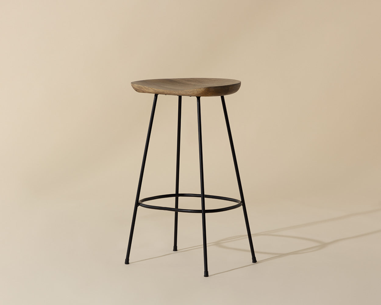 Indra Counter Stool - ergonomic design for comfort | Image 1 | InSTYLE Home & Rugs