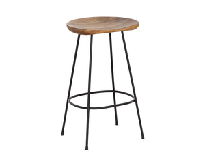 Indra Counter Stool - ergonomic design for comfort | Image 7 | InSTYLE Home & Rugs