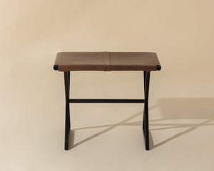 Elon Stool - chic ottomans for living rooms | Image 2 | InSTYLE Home & Rugs