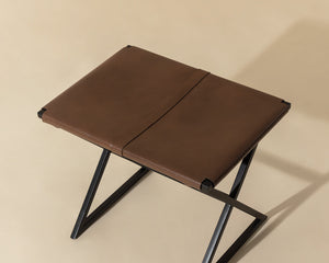 Elon Stool - chic ottomans for living rooms | Image 3 | InSTYLE Home & Rugs
