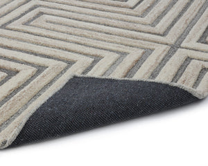 Oslow Hand-tufted Rug - elegant rugs for living spaces | Image 8 | InSTYLE Home & Rugs