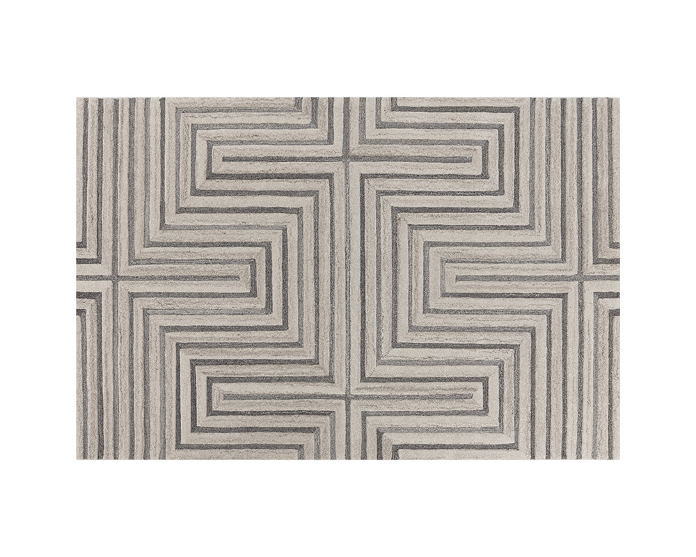 Oslow Hand-tufted Rug - elegant rugs for living spaces | Image 1 | InSTYLE Home & Rugs