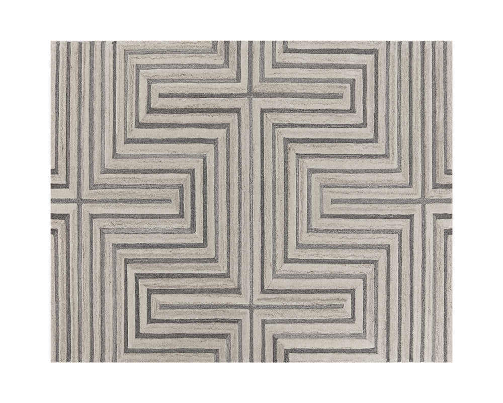 Oslow Hand-tufted Rug - elegant rugs for living spaces | Image 2 | InSTYLE Home & Rugs