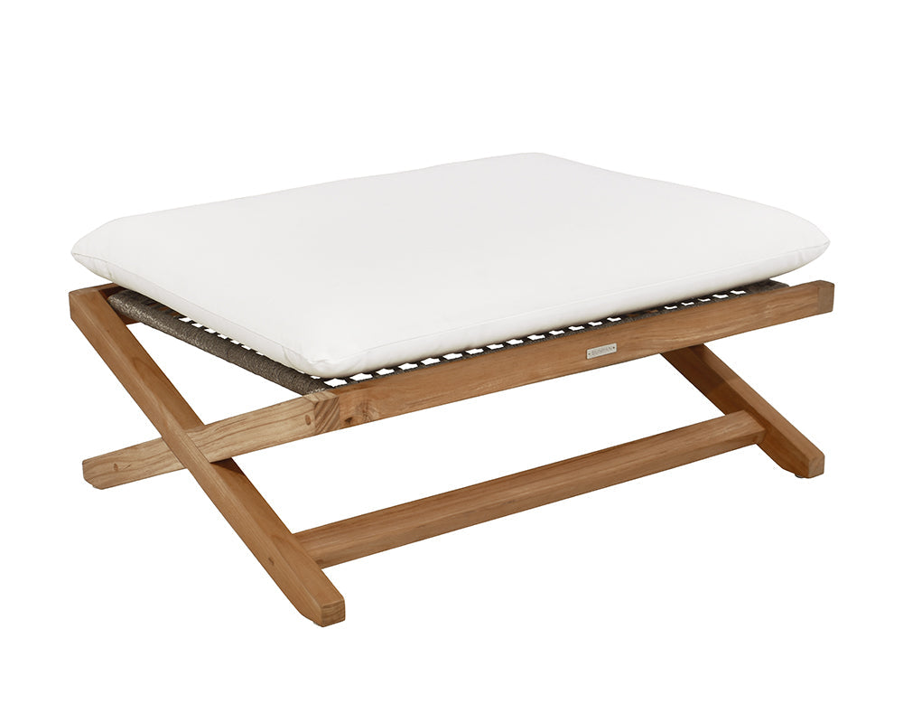 Bari Stool - chic ottomans for outdoor comfort | Image 1 | InSTYLE Home & Rugs