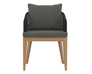 Capri Dining Armchair - elegant seating for dining areas | Image 3 | InSTYLE Home & Rugs