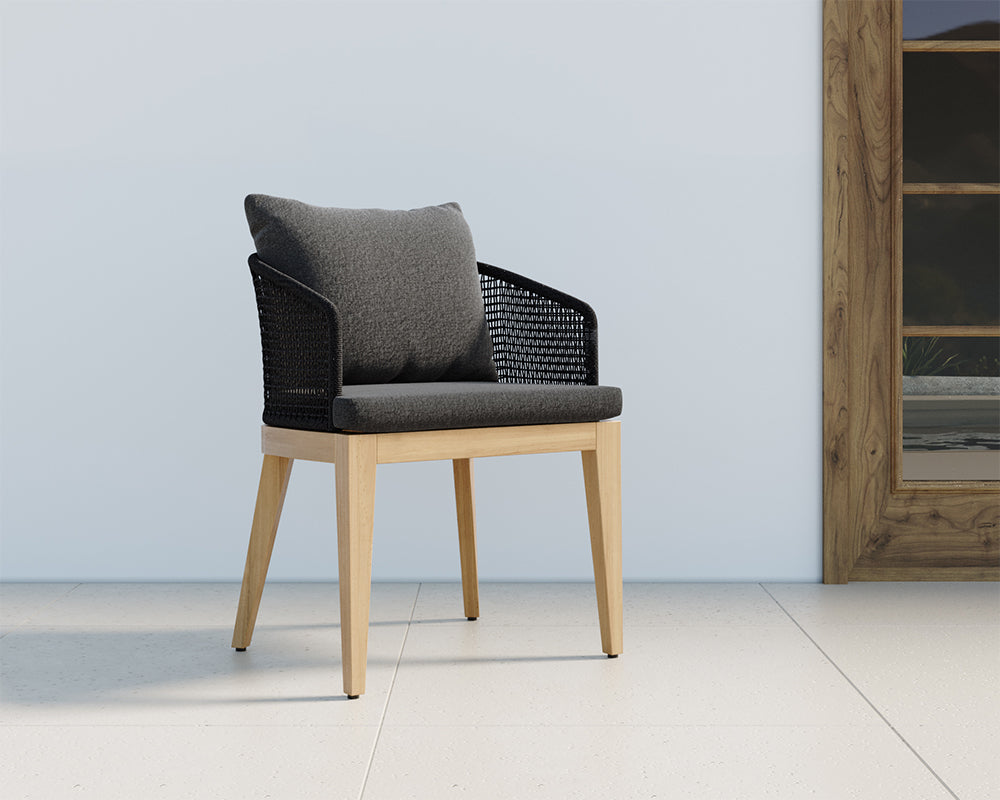 Capri Dining Armchair - elegant seating for dining areas | Image 2 | InSTYLE Home & Rugs