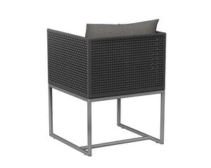 Crete Dining Armchair - elegant seating for dining areas | Image 4 | InSTYLE Home & Rugs