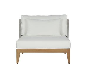 Ibiza Armless Chair - chic lounge chairs for gardens | Image 3 | InSTYLE Home & Rugs