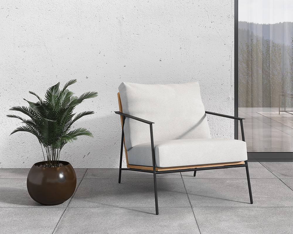 Milan Armchair - upholstered armchair with padded comfort | Image 2 | InSTYLE Home & Rugs