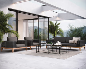 Salerno Armchair - chic lounge chairs for gardens | Image 3 | InSTYLE Home & Rugs
