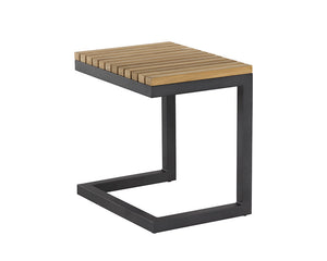 Geneve C-shaped End Table - sturdy tables for outdoor spaces | Image 7 | InSTYLE Home & Rugs