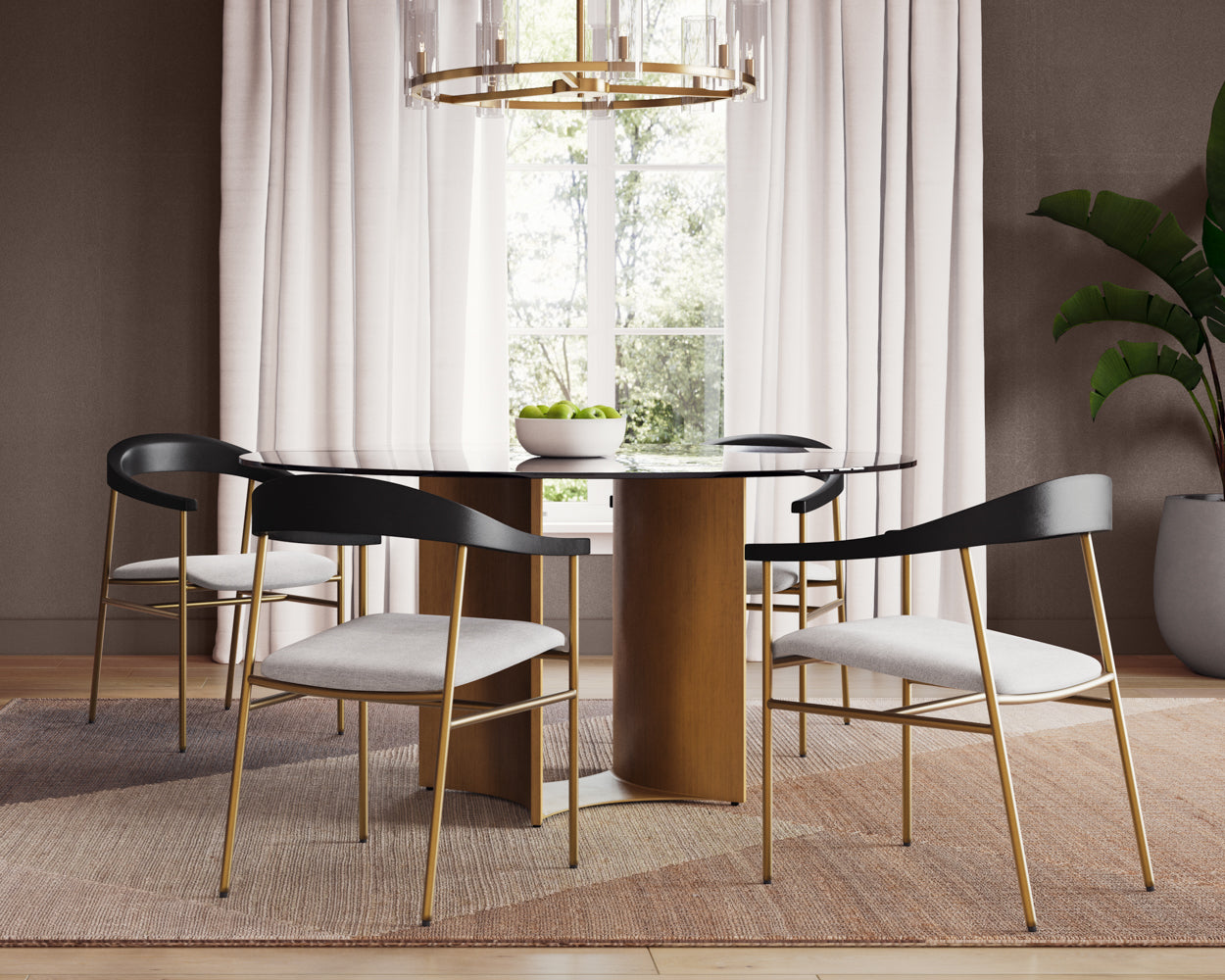 Denver Dining Table Base - perfect for family meals | Image 2 | InSTYLE Home & Rugs