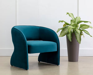 Rosalia Lounge Chair - perfect for casual unwinding | Image 4 | InSTYLE Home & Rugs