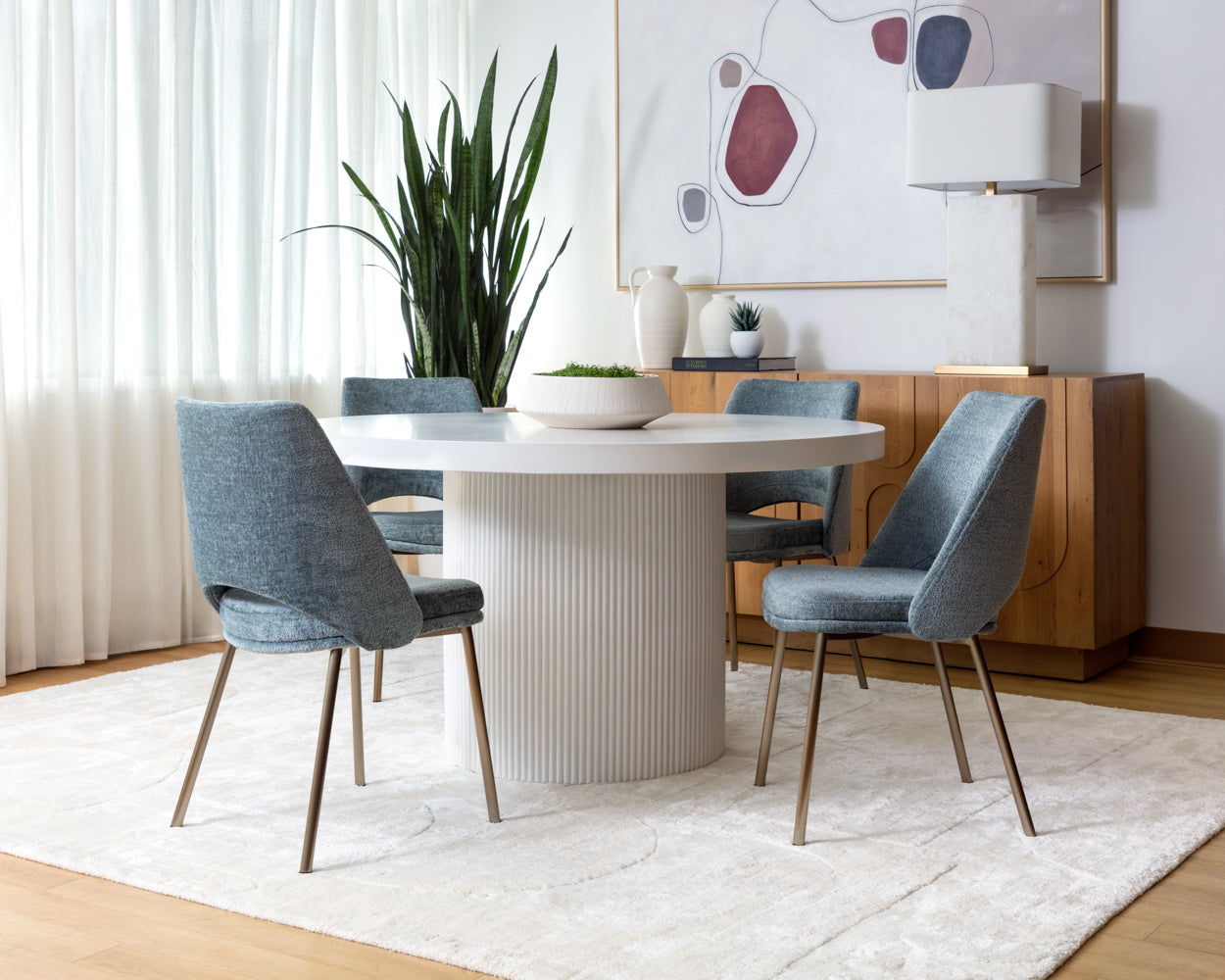 Nicolette Dining Table - perfect for family meals | Image 2 | InSTYLE Home & Rugs