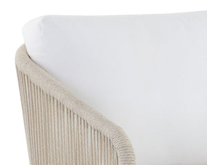 Allariz Swivel Armchair - perfect for outdoor relaxation | Image 8 | InSTYLE Home & Rugs