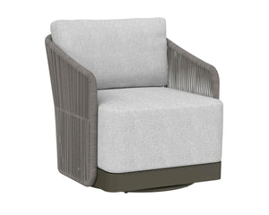 Allariz Swivel Armchair - relaxing lounge chairs for outdoors | Image 1 | InSTYLE Home & Rugs
