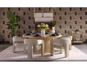 Krasner Dining Armchair - comfortable dining experience | Image 3 | InSTYLE Home & Rugs