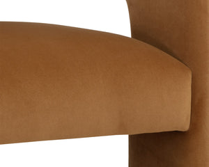 Isidore Lounge Chair - perfect for casual unwinding | Image 10 | InSTYLE Home & Rugs