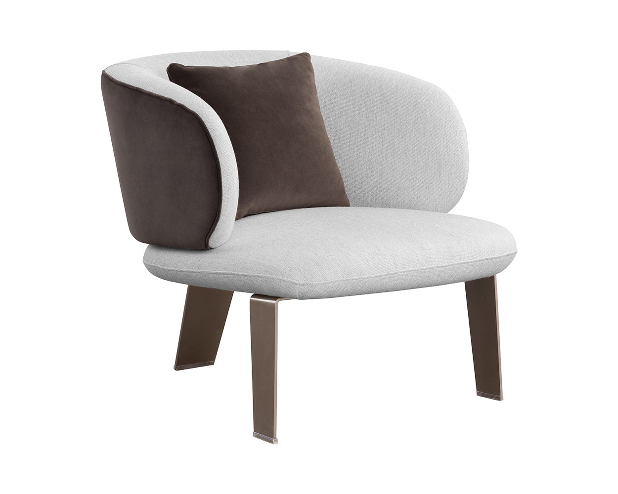 Garry Lounge Chair - perfect for casual unwinding | Image 1 | InSTYLE Home & Rugs