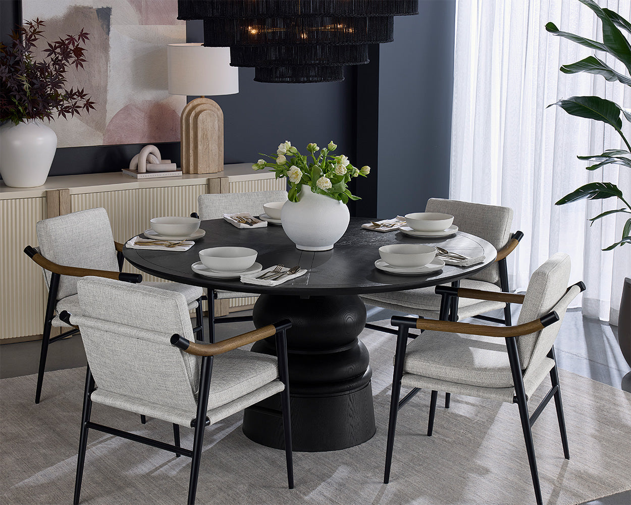 Meadow Dining Armchair - comfortable dining experience | Image 2 | InSTYLE Home & Rugs