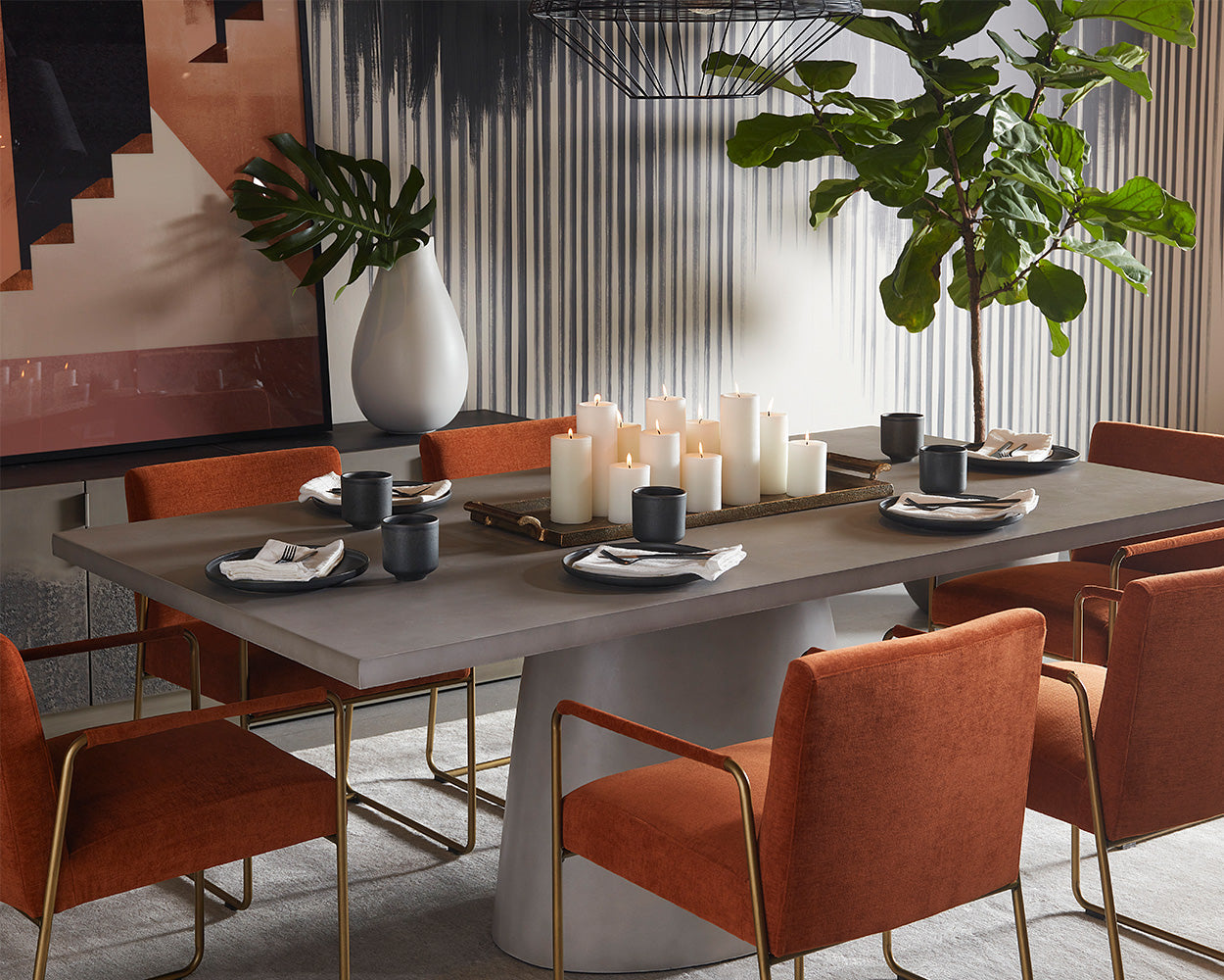 Cavallini Dining Table - stylish dining tables for gatherings | Image 2 | InSTYLE Home & Rugs