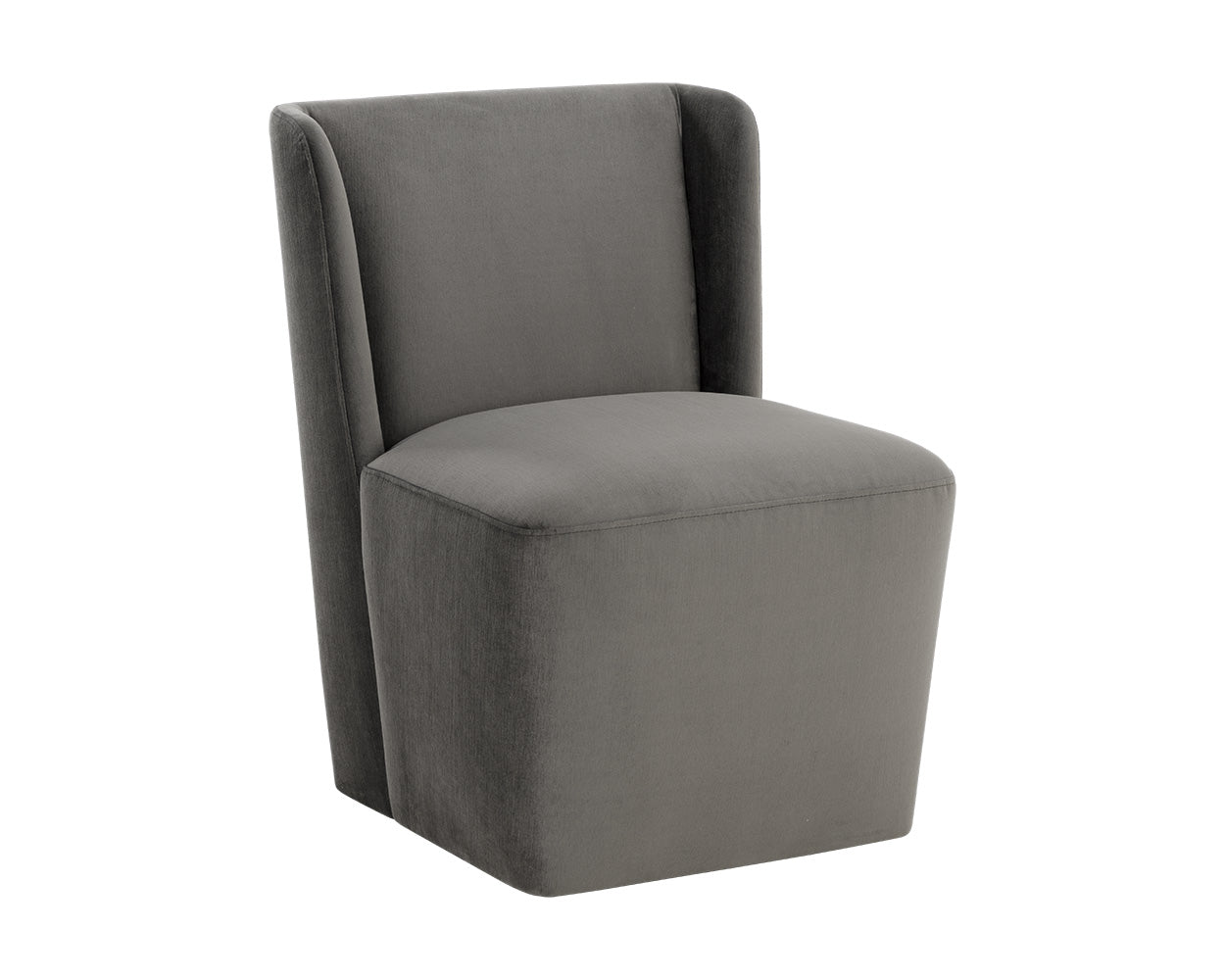 Amita Wheeled Dining Chair - elegant seating for dining areas | Image 2 | InSTYLE Home & Rugs