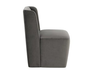 Amita Wheeled Dining Chair - elegant seating for dining areas | Image 17 | InSTYLE Home & Rugs