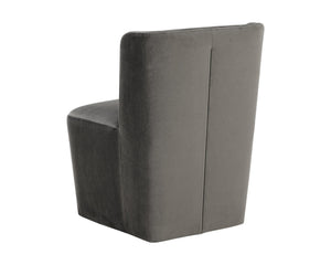 Amita Wheeled Dining Chair - elegant seating for dining areas | Image 18 | InSTYLE Home & Rugs