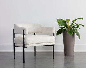 Lola Lounge Chair - comfortable chairs for relaxation | Image 3 | InSTYLE Home & Rugs