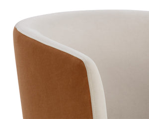 Sarina Swivel Lounge Chair - perfect for casual unwinding | Image 8 | InSTYLE Home & Rugs