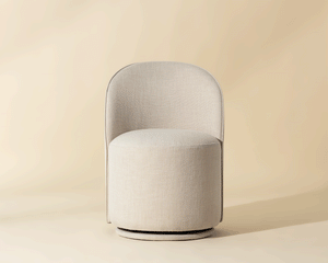 Cavoli Swivel Dining Chair - elegant seating for dining areas | Image 28 | InSTYLE Home & Rugs