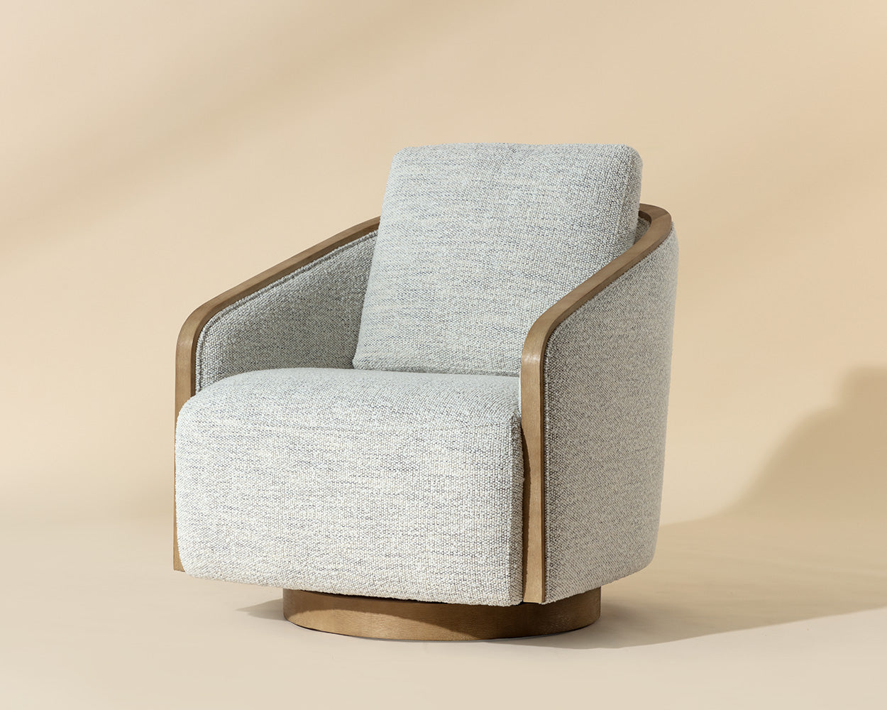 Tasia Swivel Lounge Chair - stylish lounge chairs for any room | Image 1 | InSTYLE Home & Rugs