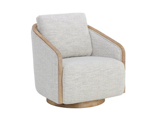Tasia Swivel Lounge Chair - stylish lounge chairs for any room | Image 7 | InSTYLE Home & Rugs