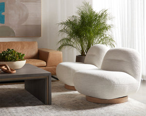 Franze Swivel Lounge Chair - stylish lounge chairs for any room | Image 11 | InSTYLE Home & Rugs