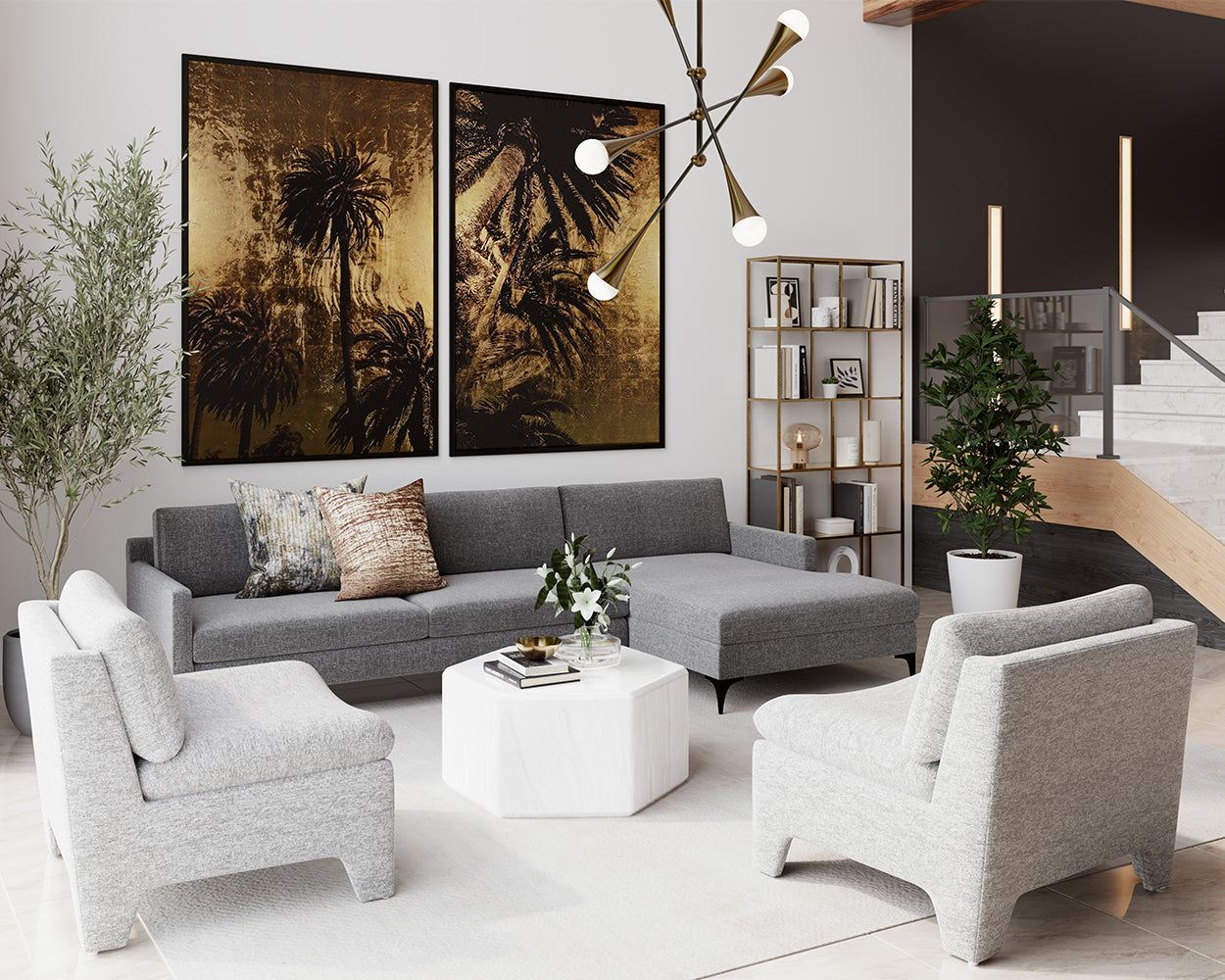 Dallin Lounge Chair - perfect for casual unwinding | Image 2 | InSTYLE Home & Rugs
