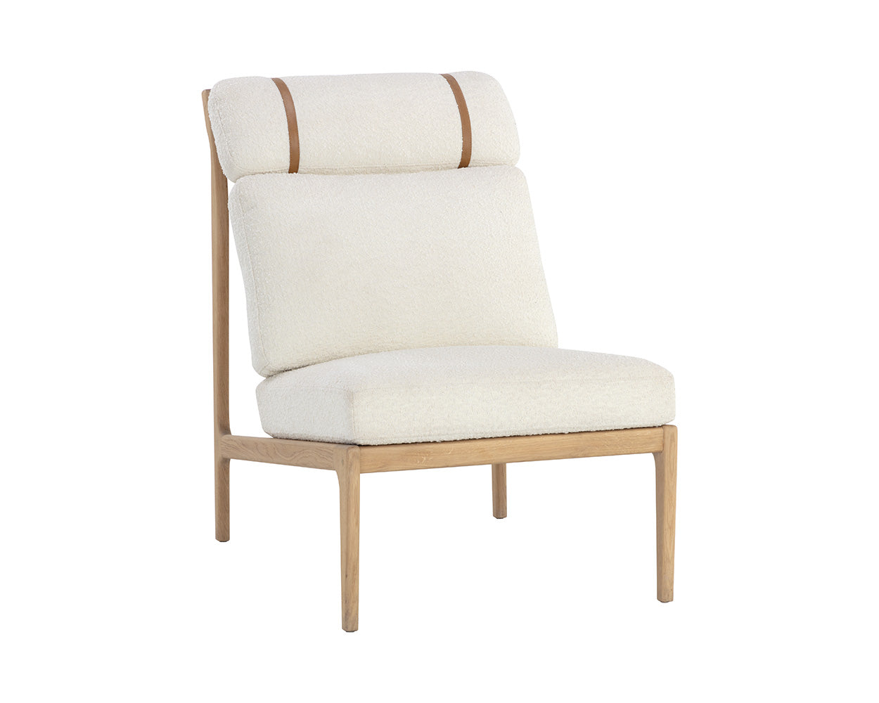 Elanor Lounge Chair - perfect for casual unwinding | Image 1 | InSTYLE Home & Rugs