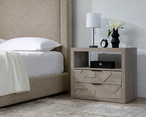 Lisboa Nightstand - compact nightstands with style | Image 2 | InSTYLE Home & Rugs